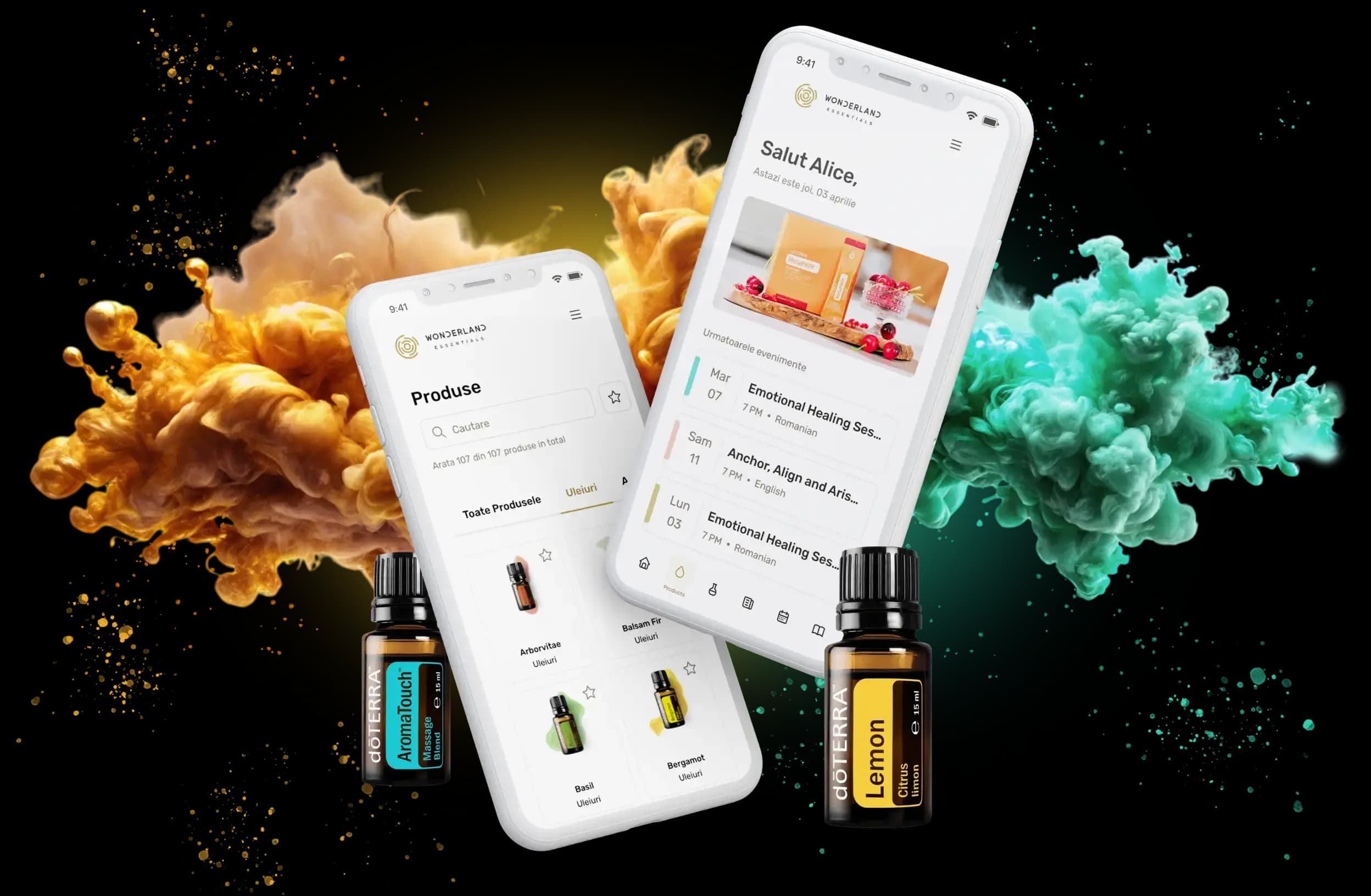 Uleiuri esentiale doTERRA 100% pure pentru uz zilnic